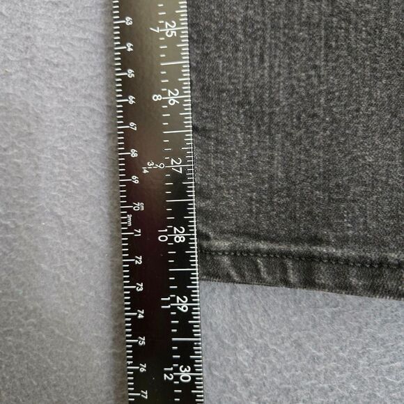 Ann Taylor LOFT Women 30/10 Black Modern Skinny Mid Rise Jeans - Picture 9 of 12
